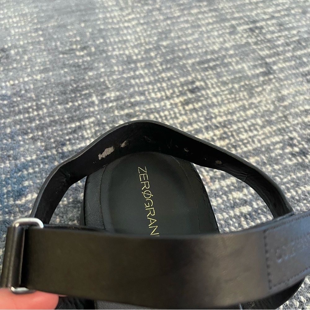 Cole Haan ZeroGrand Leather Platform Sandals - Picture 9 of 12